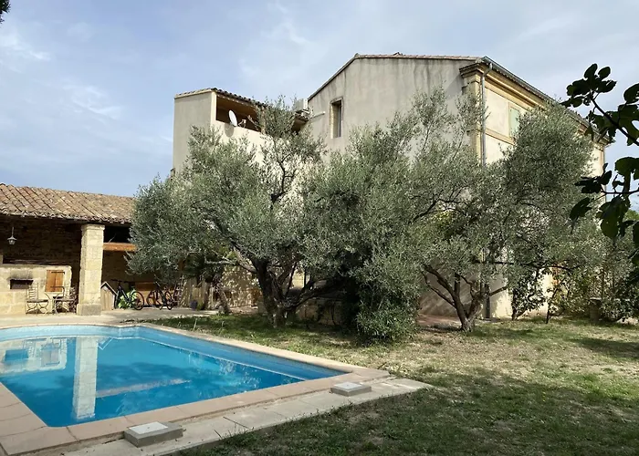 Mansion In With Private Pool Fournès